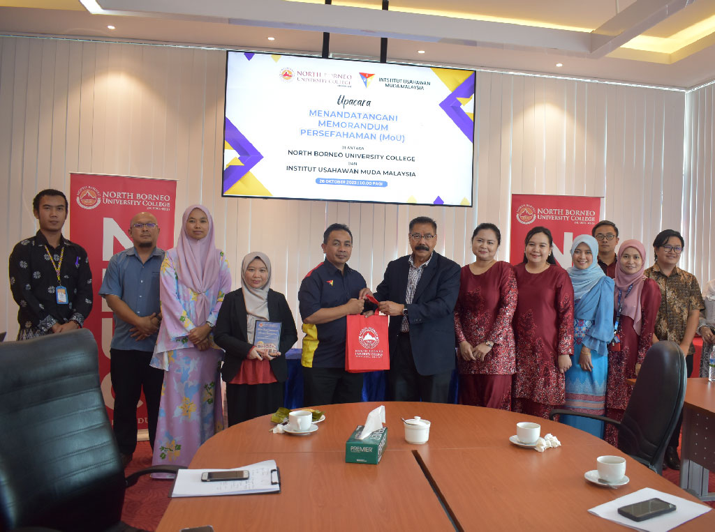 MoU Signing Ceremony NBUC with Institut Usahawan Muda Malaysia