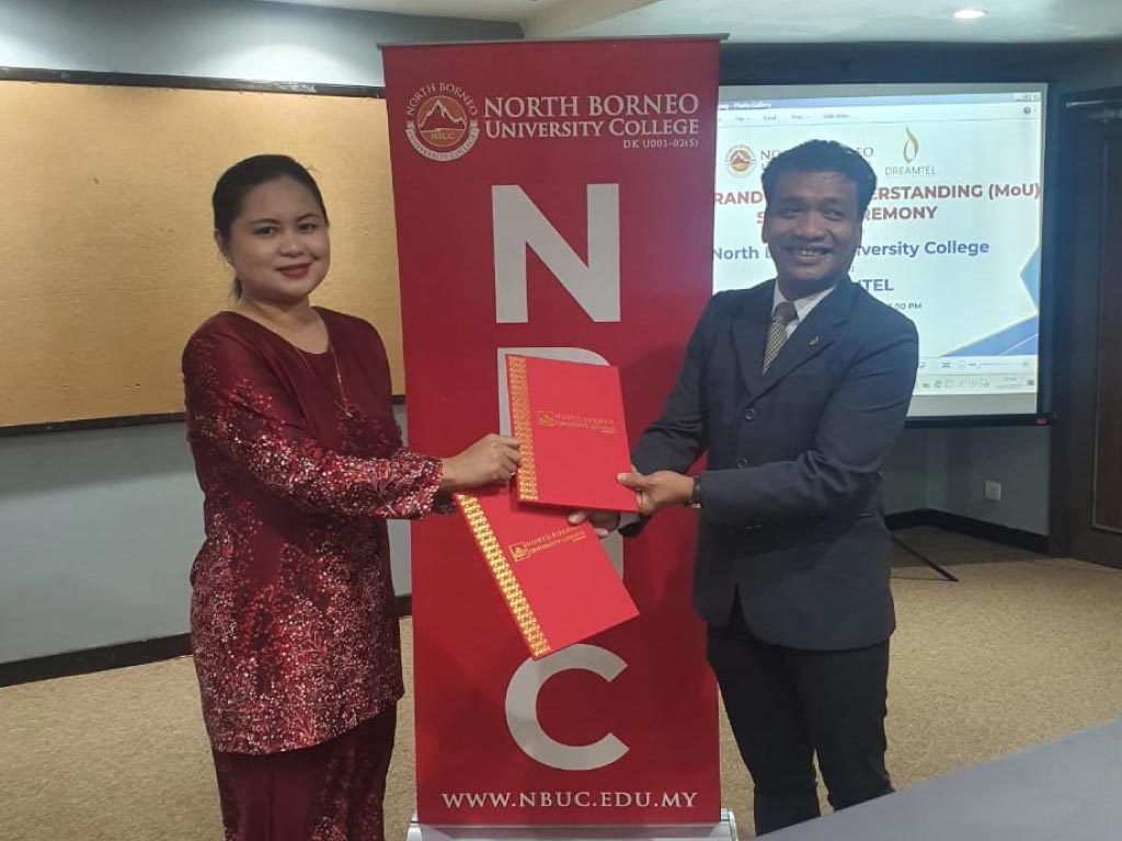 MoU NBUC & Dreamtel Kota Kinabalu 