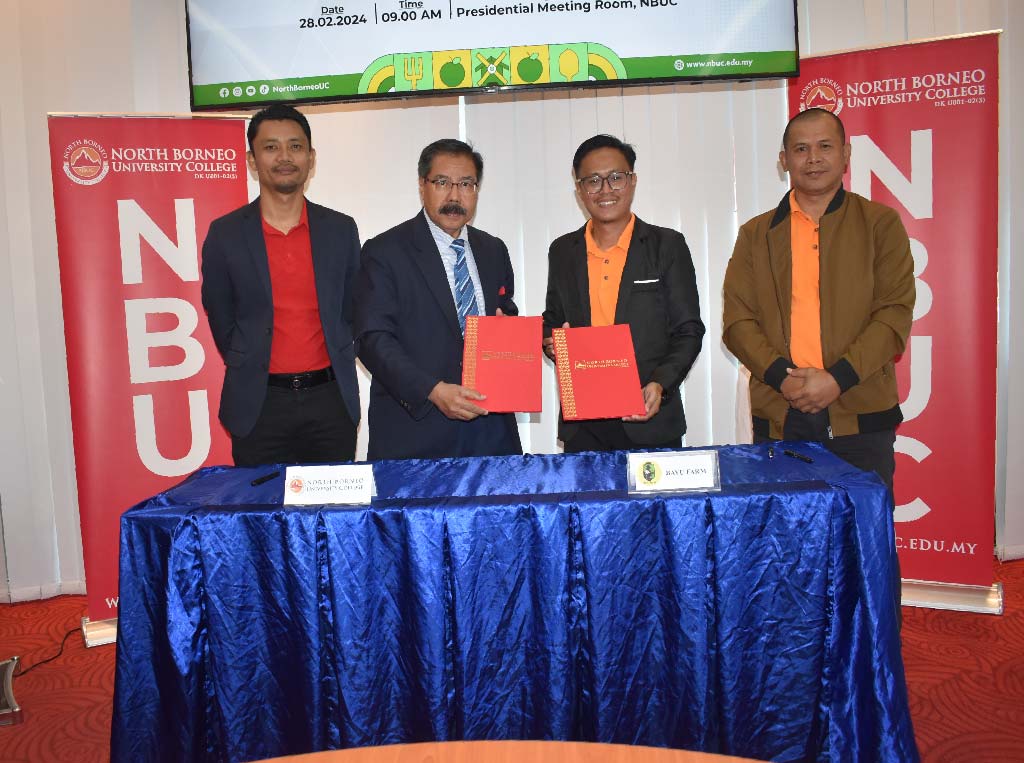 MoU Signing Between NBUC and Bayu Farm