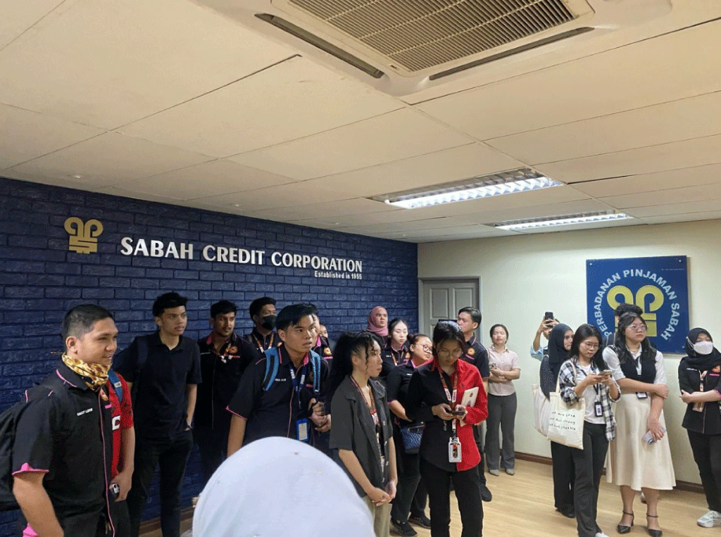 Borneo Business School Students' Study Visit To Sabah Credit Corporation