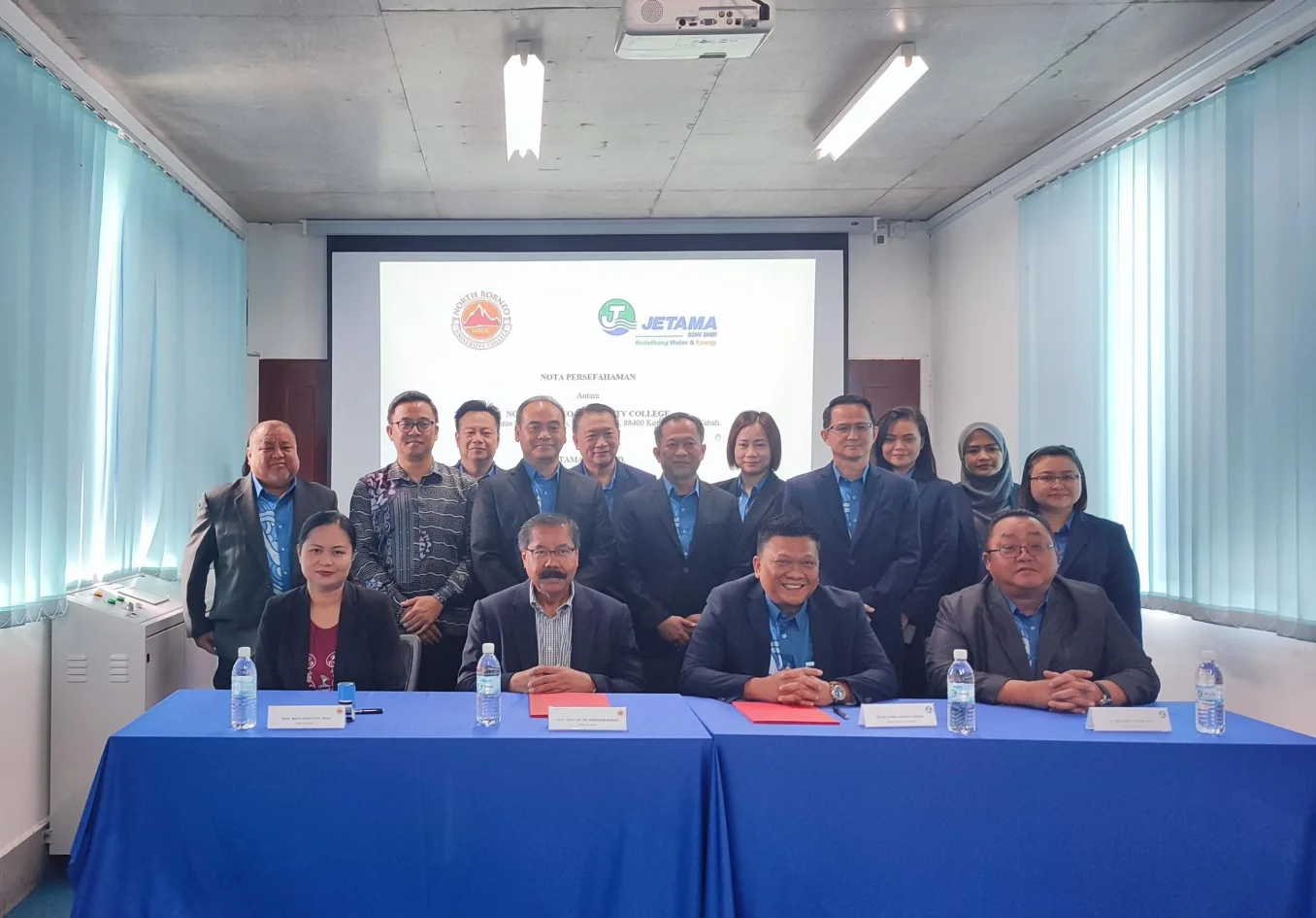 MoU signing ceremony NBUC and Jetama Sdn Bhd
